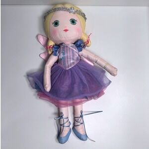 Mooshka Doll Fairy Taria Ballerina Purple Tulle Skirt Blue Ballet Shoes Dreamy